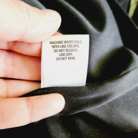 ROZ & ALI Crushed Velvet Floral Dress 3/4 sleeves - Picture 11 of 11